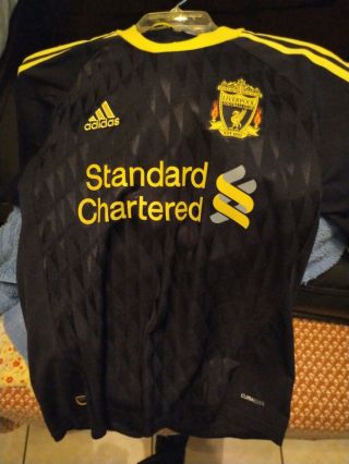 2010 - 11 Liverpool Jersey Shirt Adidas Mens Medium Third
