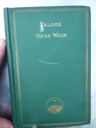 Old Book Hand Cut Oscar Wilde Salome Beardsley Aubrey First Edition Or V Early