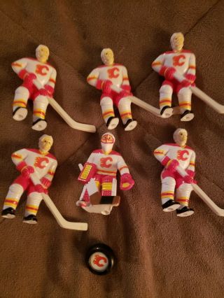 Calgary Flames Gretzky Overtime Table Hockey Team.