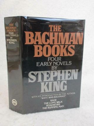 The Bachman Books Four Early Novels By Stephen King 1985 American Library