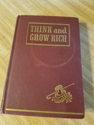 Think And Grow Rich Napoleon Hill 1942 Ralston Society - Tenth Printing