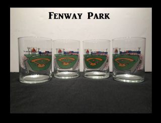 Older Set Of Fenway Park Boston Redsox 