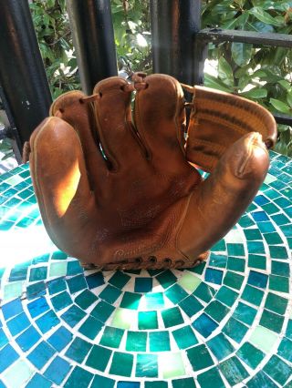 Vintage Mickey Mantle Rawlings Baseball Glove Triple Crown Winner Mm9