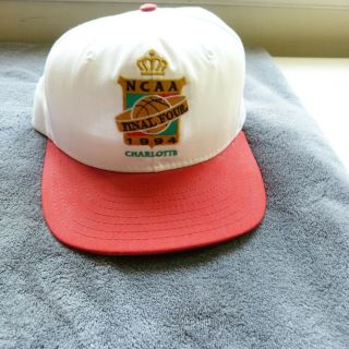 Vintage 1994 Ncaa Final Four Basketball Tournament Charlotte Snapback Hat Cap