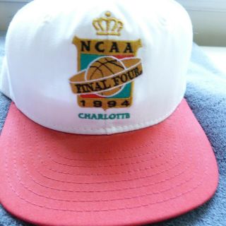 Vintage 1994 NCAA Final Four Basketball Tournament Charlotte Snapback Hat Cap 2