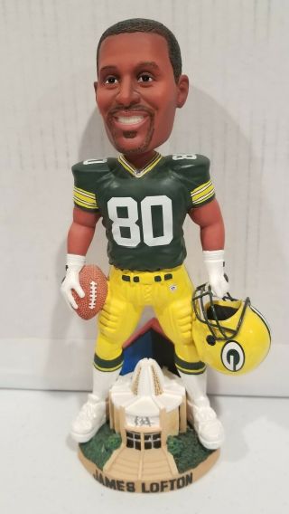 James Lofton Green Bay Packers Hall Of Fame Bobble Head Limited Edition Numbered