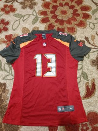 Nike Tampa Bay Buccaneers Mike Evans Youth Xl On Field Nfl Jersey 13 Euc Bucs