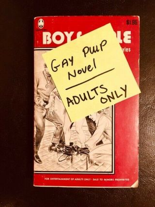 1973 Gay Pulp Fiction Paperback Novel - By Jason Styles