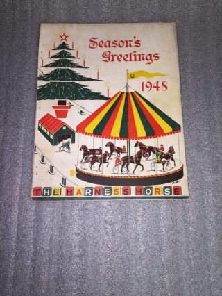 1948 The Harness Horse Racing Christmas Number Vol.  14 No.  9 D1