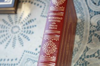 Easton Press,  Brideshead Revisited By Evelyn Waugh Full Gold Gilt Leather