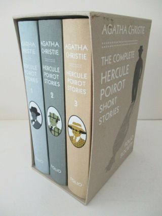 The Folio Society Agatha Christie Complete Hercule Poirot Short Stories 2004
