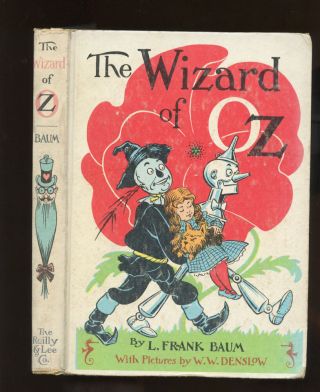 Baum,  L.  Frank: The Wizard Of Oz (white Spine) Pc 1st/later