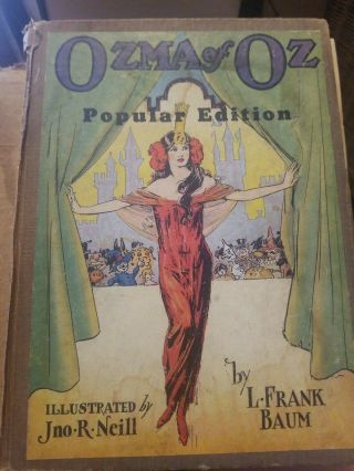 Ozma Of Oz,  L.  Frank Baum,  Chicago,  Reilly & Lee,  1907 Popular Edition 1931 - 1935