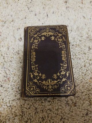 Antique Mini Book 1850 Methodist Episcopal Church Hymns