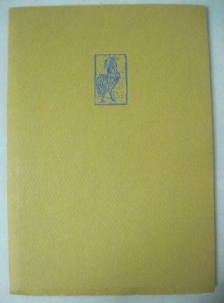 A Fable Of Bidpai 1974 Limited Edition Book 210/300 Signed By Helen Siegl