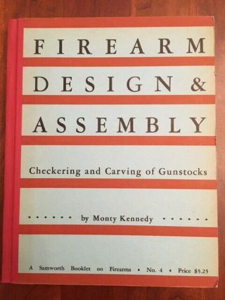 1952 Firearm Design & Assembly: Checkering & Carving Of Gunstocks South Carolina