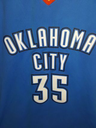 Adidas Oklahoma City Thunder Kevin Durant 35 Jersey Size Medium 2