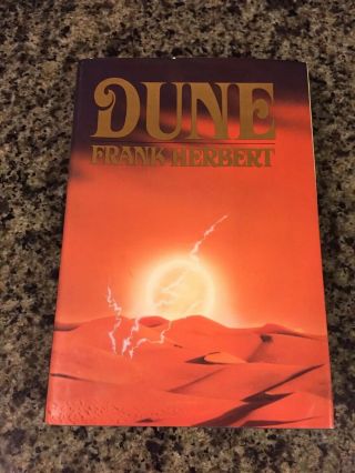 Dune By Frank Herbert - First Putnam Edition/4th Printing Hardcover - 1984