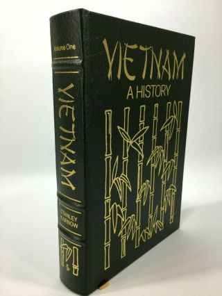 Easton Press Military History Vietnam A History Volume One 1 Karnow Leather Book