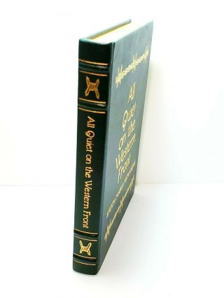 Easton Press All Quiet On The Western Front Leather Bound Book Erich Remarque