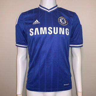Chelsea Fc Authentic Adidas 2013/14 Home Soccer Football Jersey Men 