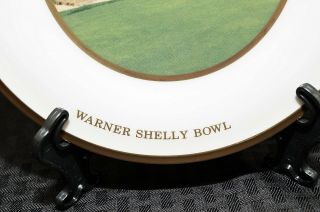 LENOX Pine Valley Golf Club 2016 Warner Shelly Bowl 12th Hole Plate 8.  25 