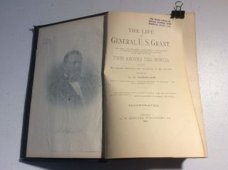 The Life Of General U.  S.  Grant L.  T.  Remlap 1885 Illustrated G.  W.  Borland Hardcov