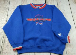 Vintage 90’s Nfl Buffalo Bills Starter Sweatshirt Mens Medium Classic Team