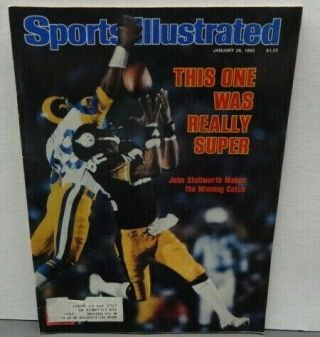 January 28,  1980 John Stallworth Pittsburgh Steelers Sb Sports Illustrated
