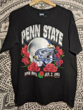 Penn State Rose Bowl Vintage 1995 Tshirt Mens Large