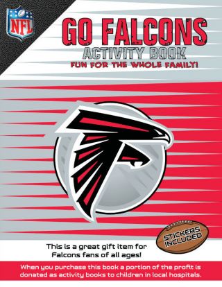 Atlanta Falcons Nfl Kids Sports Activity Book Coloring Stickers Puzzles Games