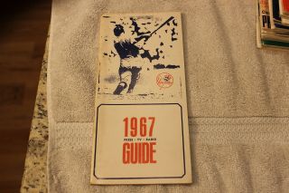 1967 York Yankees Baseball Media Guide