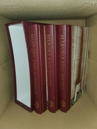 Folio Society - British Myths And Legends - 3 Volume Set With Slipcase