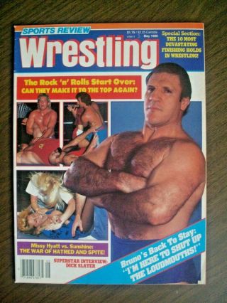 Sports Review Wrestling May 