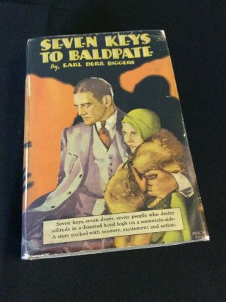 Seven Keys To Baldpate By Earl Derr Bigger,  Author Of The Charlie Chan Mysteries