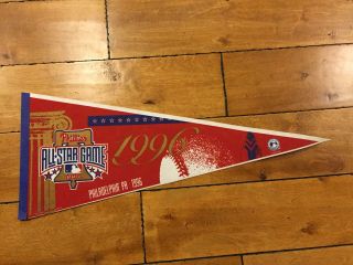 1996 Philadelphia Phillies All Star Game Veterans Stadium Mlb Pennant