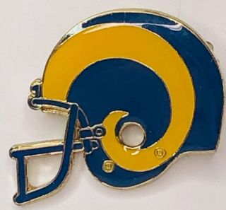 Vintage 1984 Nfl Los Angeles Rams Football Big Helmet Pin By Peter David K - 26