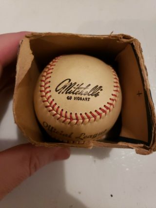 Vintage Spalding Official League Baseball Mitchell 