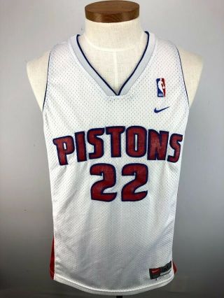 Tayshaun Prince Detroit Pistons Nba Nike Team Jersey Adult Medium