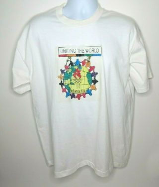 Atlanta 1996 Olympics Uniting The World T - Shirt Men 