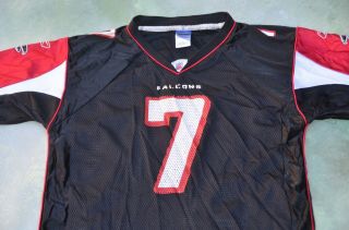 Vintage Reebok NFL Atlanta Falcons Michael Vick 7 Jersey Size Youth XL (18 - 20). 2