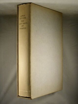 The Last Days Of Pompeii By Lord Lytton 1956 Limited Editions Club Lec Signed