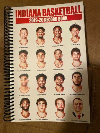 Indiana Hoosiers Basketball Record Book 2019 - 2020