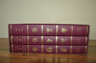 Three Classic Novels - Jane Austen - Folio Society 1996 (b9c)