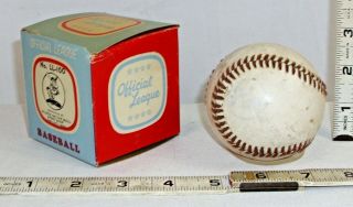 Worth Official Little League Vintage Leather Baseball Ll - 100 Boxed