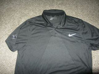 Dallas Cowboys Nike Golf Modern Fit Gray Polo Nfl Football Shirt Xxl 2xl Gray
