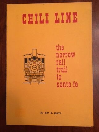 Chili Line Narrow Rail Trail To Santa Fe Denver & Rio Grande Western Railroad Rr