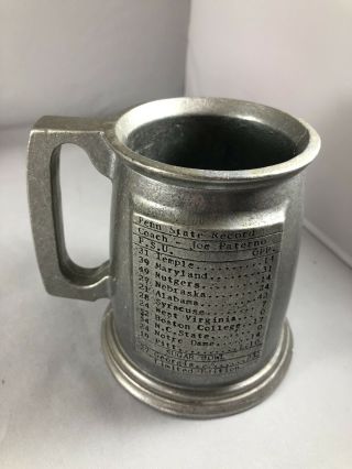 Penn State Pewter First National Championship 1982 2