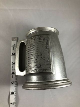 Penn State Pewter First National Championship 1982 3