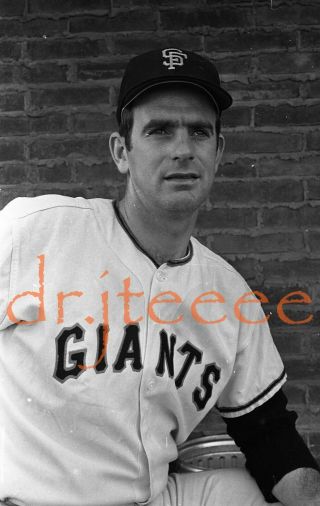 Gaylord Perry San Francisco Giants - 35mm Baseball Negative